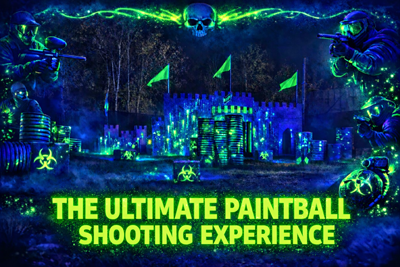 Glow in the Dark Paintball Party