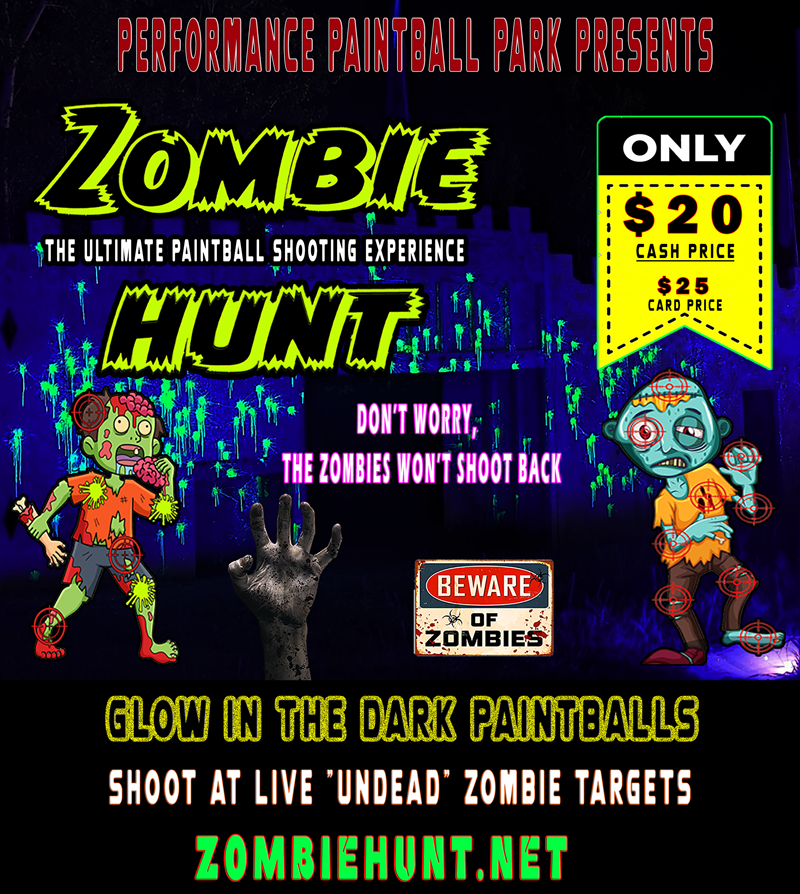 Zombie Hunt paintball event in Rochester New York