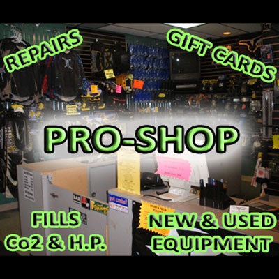 Performance Paintball pro shop