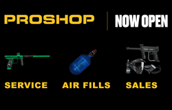 Paintball pro shop services