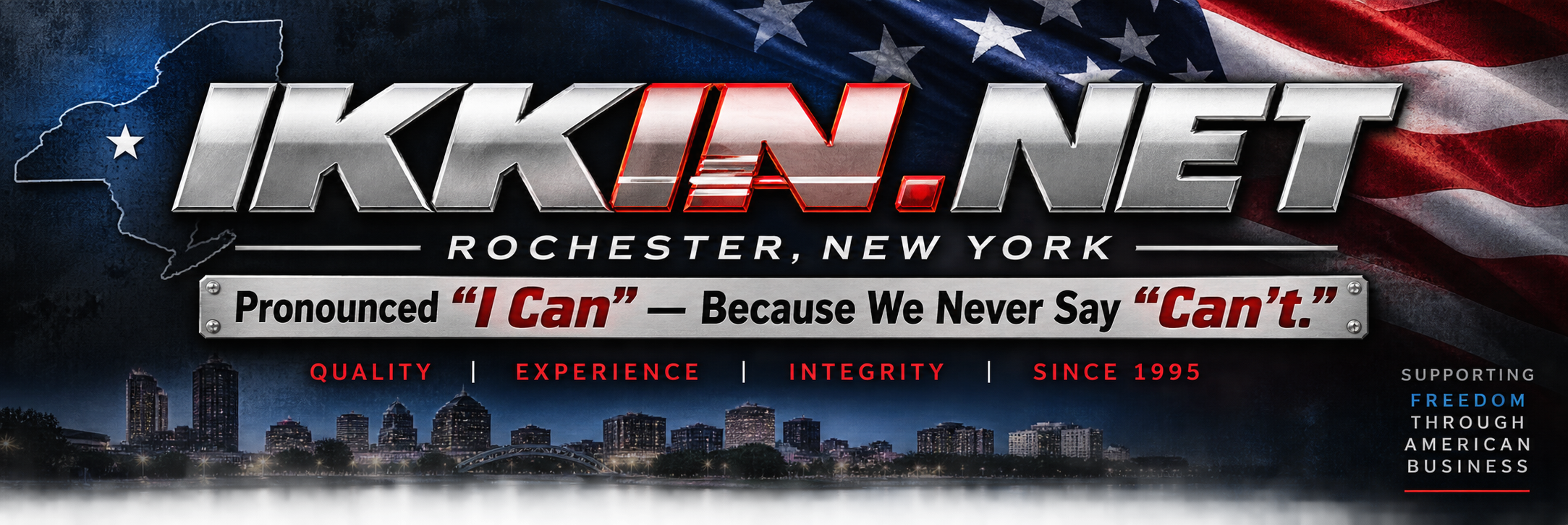 IKKIN.NET — Pronounced I Can, Because We Never Say Can’t